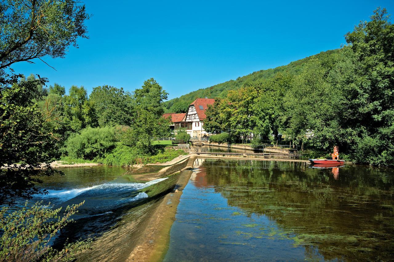 Landgasthof Jagstmuhle Hotel Heimhausen  ภายนอก รูปภาพ